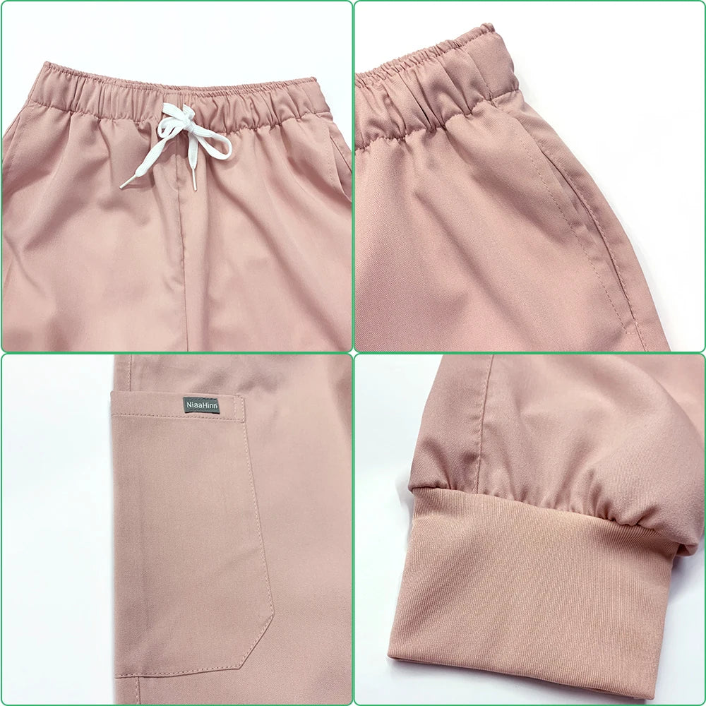 Jogger Brown Scrub Set