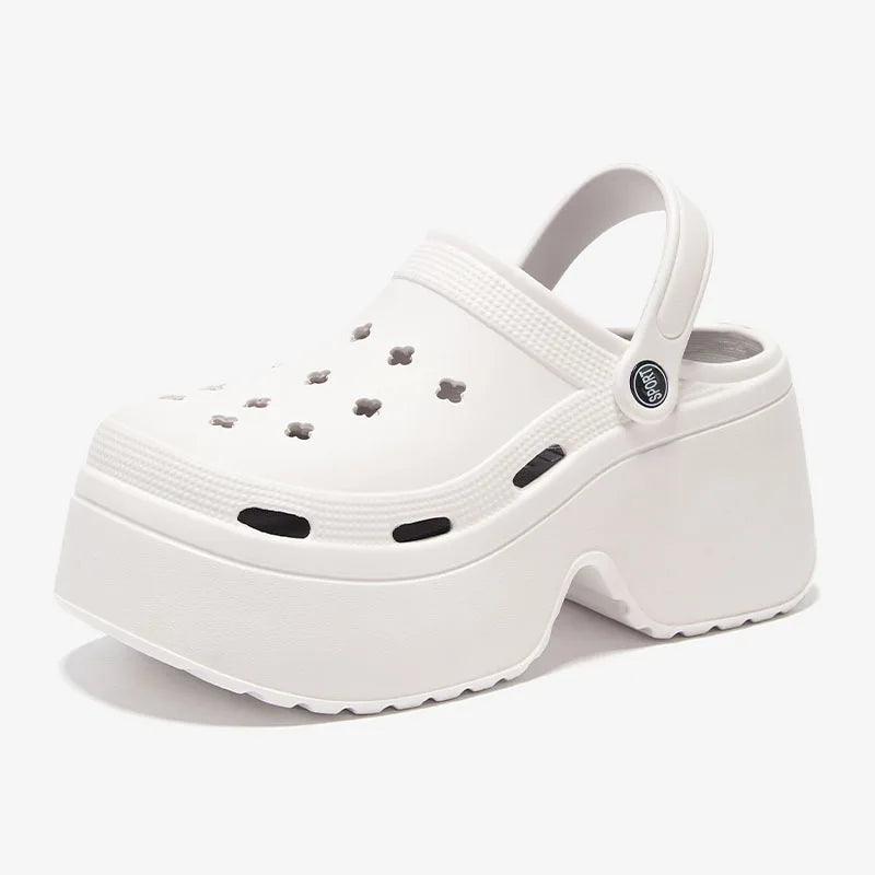 White Crocs