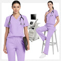 Light Purple Scrub Set