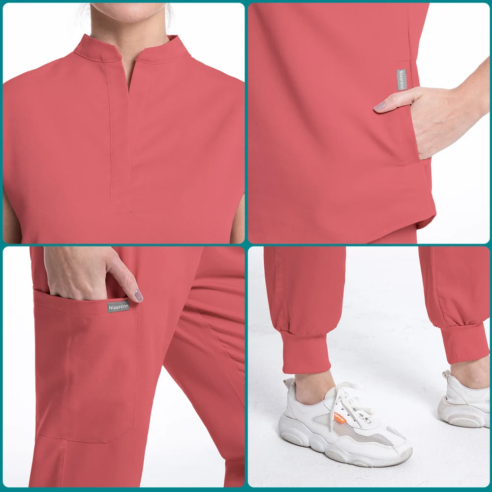Orange-red Jogger Set