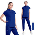Sapphire Blue Scrub Set