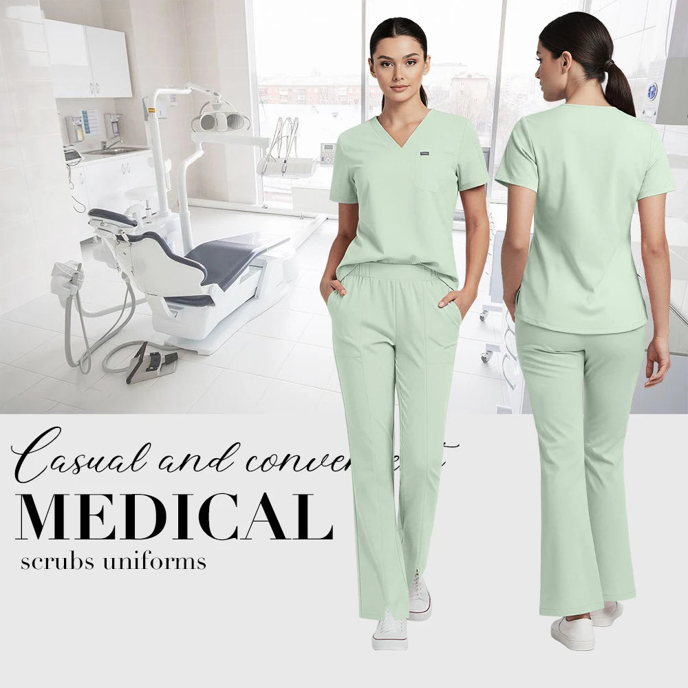 Green Scrub Set