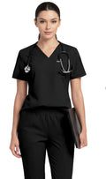 Black Scrub Set